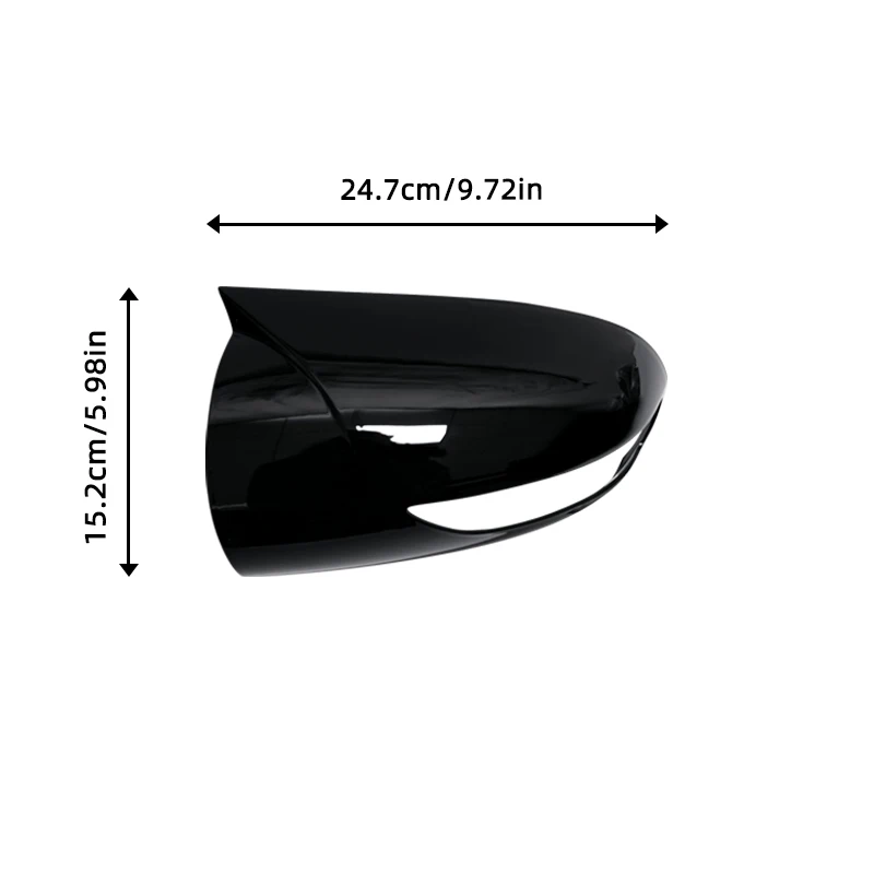 Mercedes-Benz Cubierta retrovisor lateral carbono – W169/W245 - imagen 3