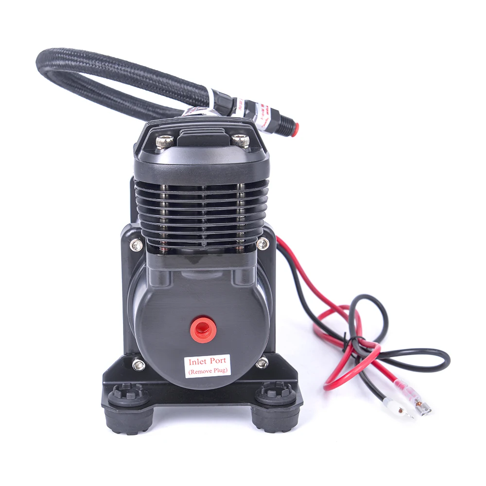 Compresor suspensión neumática 12V universal silencioso para coche - imagen 2