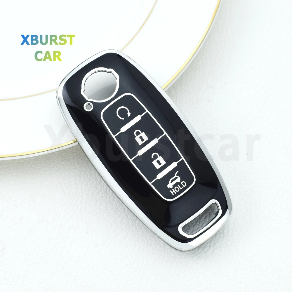 Funda TPU para llave Nissan con 4 botones - X-Trail, Qashqai