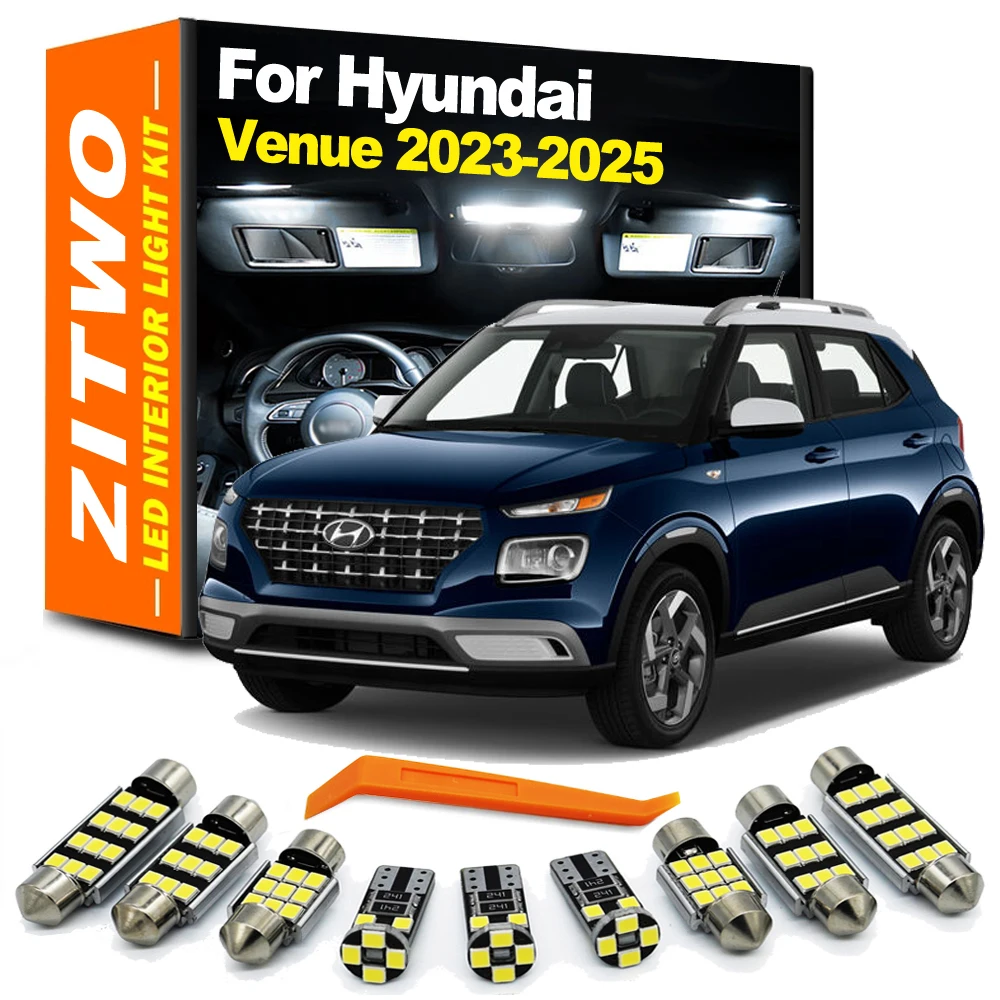 ZITWO Bombillas LED CANBUS interiores para Hyundai Venue 2023-2025