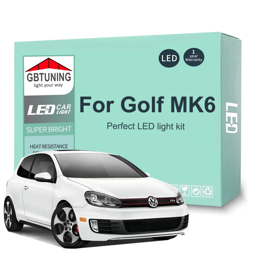 Kit bombillas LED Canbus interior – VW Golf VI GTI 2009-2013