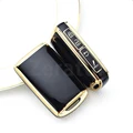 4 button black cover