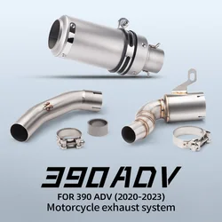 Escape deportivo 51 mm para KTM Duke 250 y 390 Adventure (2020-2023)