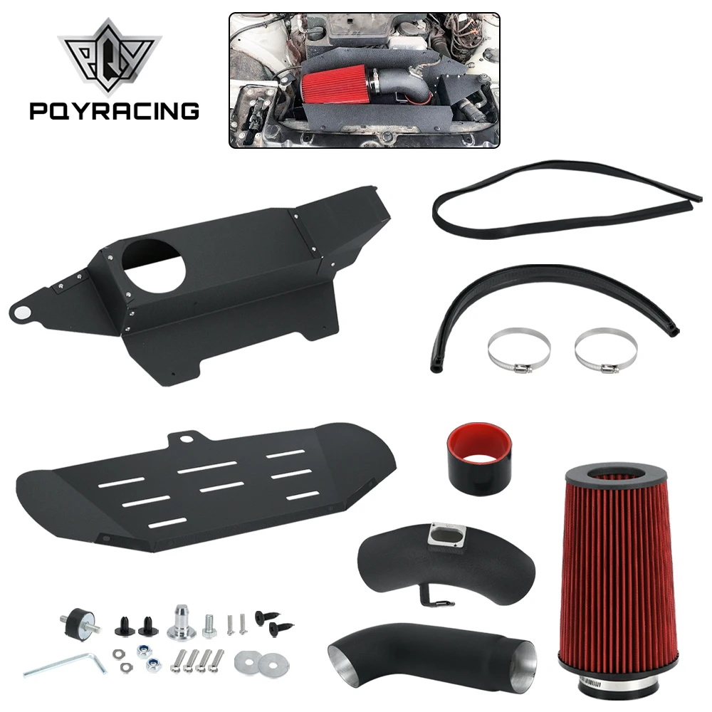 Kit de admisión de aire frío para BMW con filtro y protector térmico