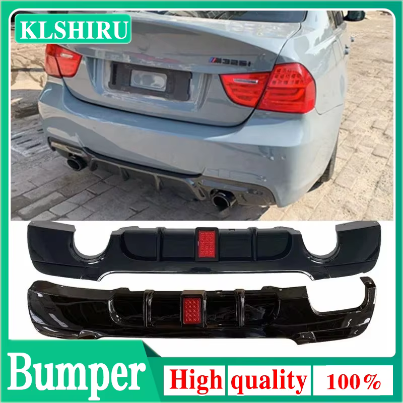 Difusor trasero ABS LED BMW Serie 3 E90 E91 2005-2011