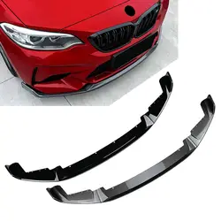 Divisor de parachoques delantero labio difusor BMW F87 M2 CS cupé