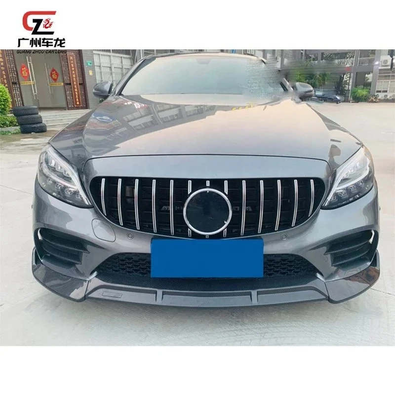 Rejilla parachoques delantero GT para Mercedes Clase C W205 2014-2018 - imagen 5