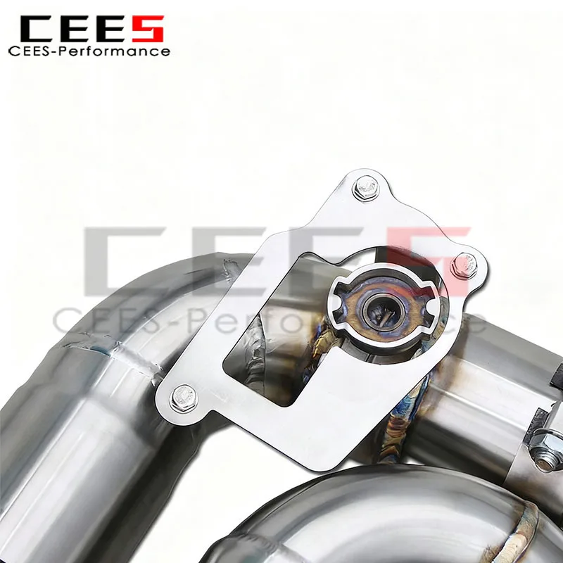 Escape catback CEES acero inoxidable Chevrolet Corvette C8 6.2 V8 - imagen 4