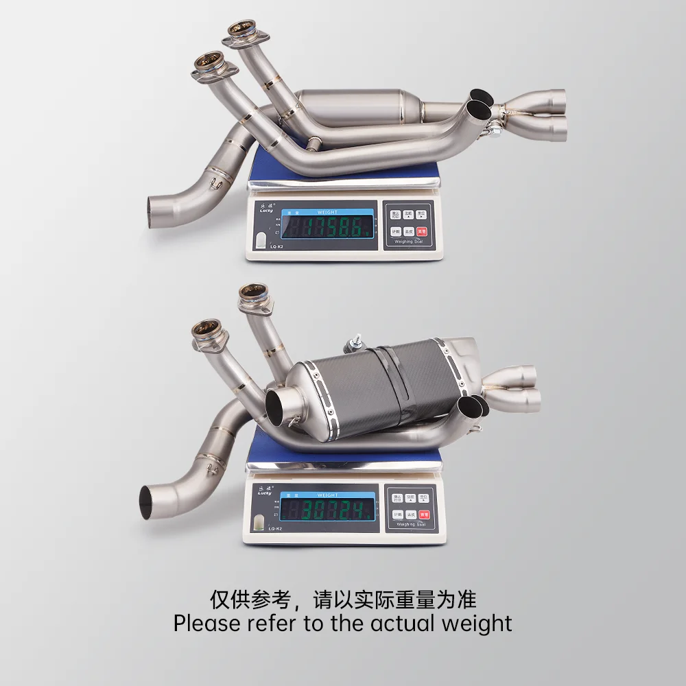 Accesorios escape titanio Suzuki GSX-8S y GSX-8R 2024 - imagen 3