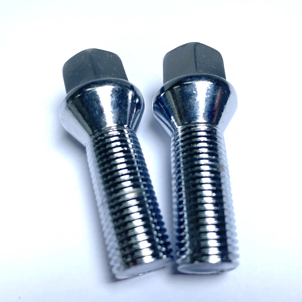 Tornillo cubo rueda M12x1,25 extra largo asiento cónico hex 17mm - imagen 2