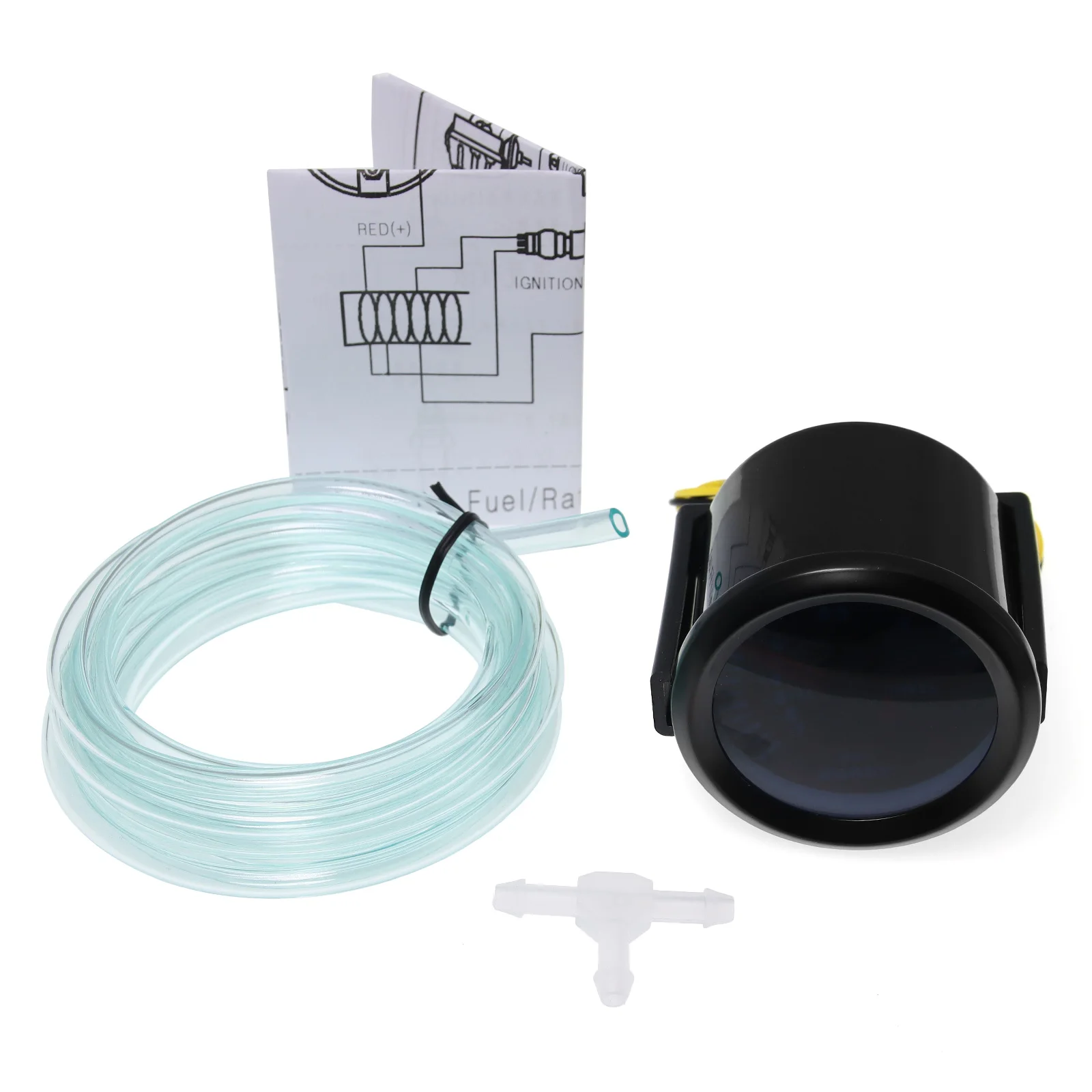 Manómetro de presión turbo 52 mm con escala PSI para coche 12 V - imagen 3