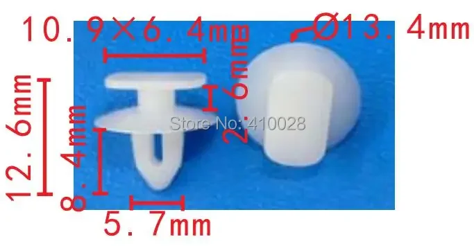 Clip panel interior espejo trasero VW – 6E0837732 - imagen 2