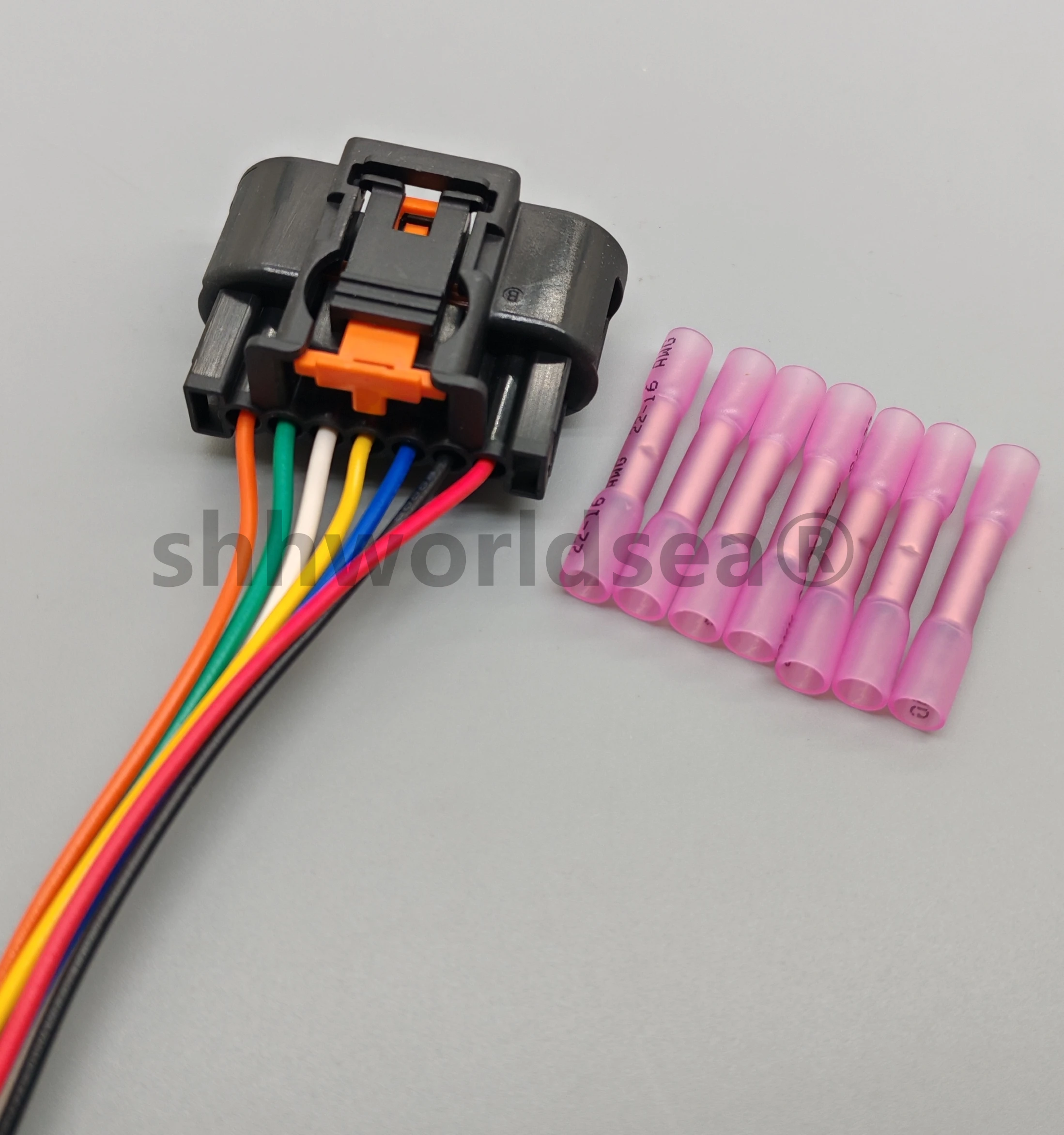 Shhworldsea 1930-0958 Conector impermeable de 7 vías, 1,5 mm - imagen 5