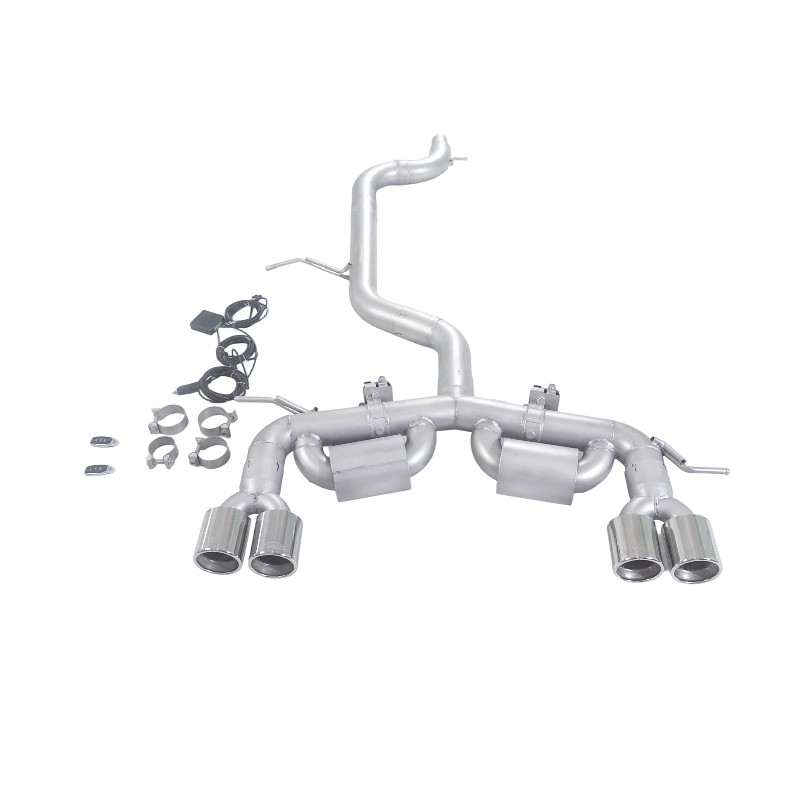 GFC Catback silenciador escape inox 76 mm VW Scirocco 1.4 T