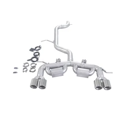 GFC Catback silenciador escape inox 76 mm VW Scirocco 1.4 T