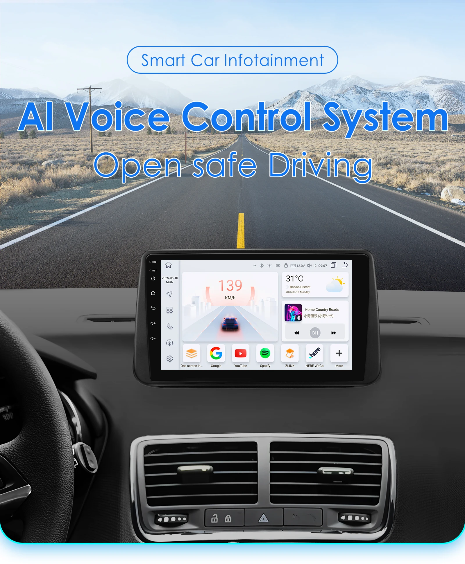 Pantalla principal Opel Meriva B