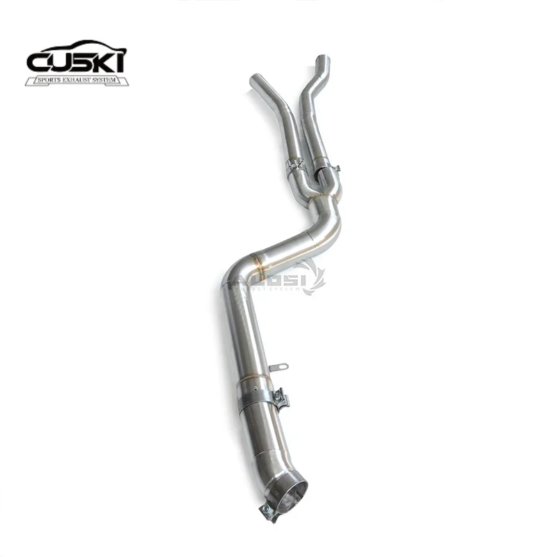 Escape inox deportivo BMW M240i G42 3.0T – tubo intermedio - imagen 4