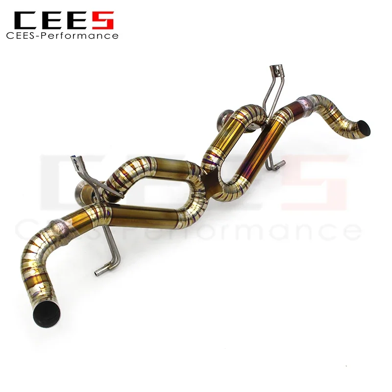 Escape CEES para Audi R8 V10 5.2 2020-2023 catback tubo recto - imagen 5