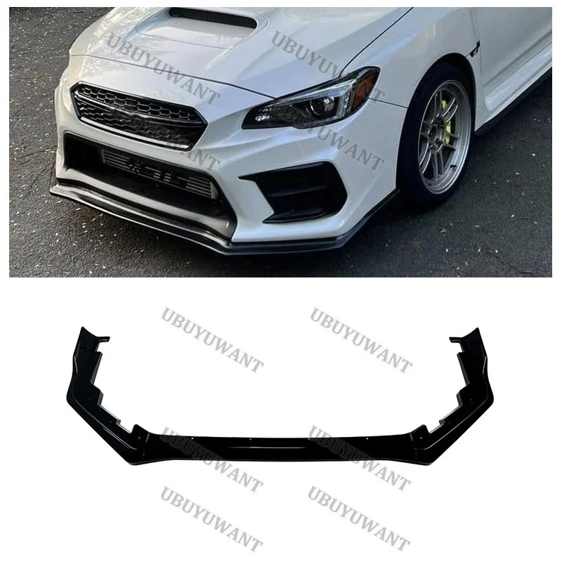 Labio frontal deportivo y divisores – Subaru WRX STI VA 2018-2021