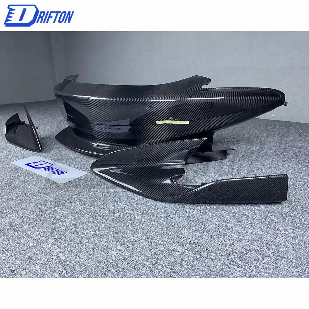 McLaren 570S parachoques delantero estilo 600LT fibra carbono seca - imagen 5