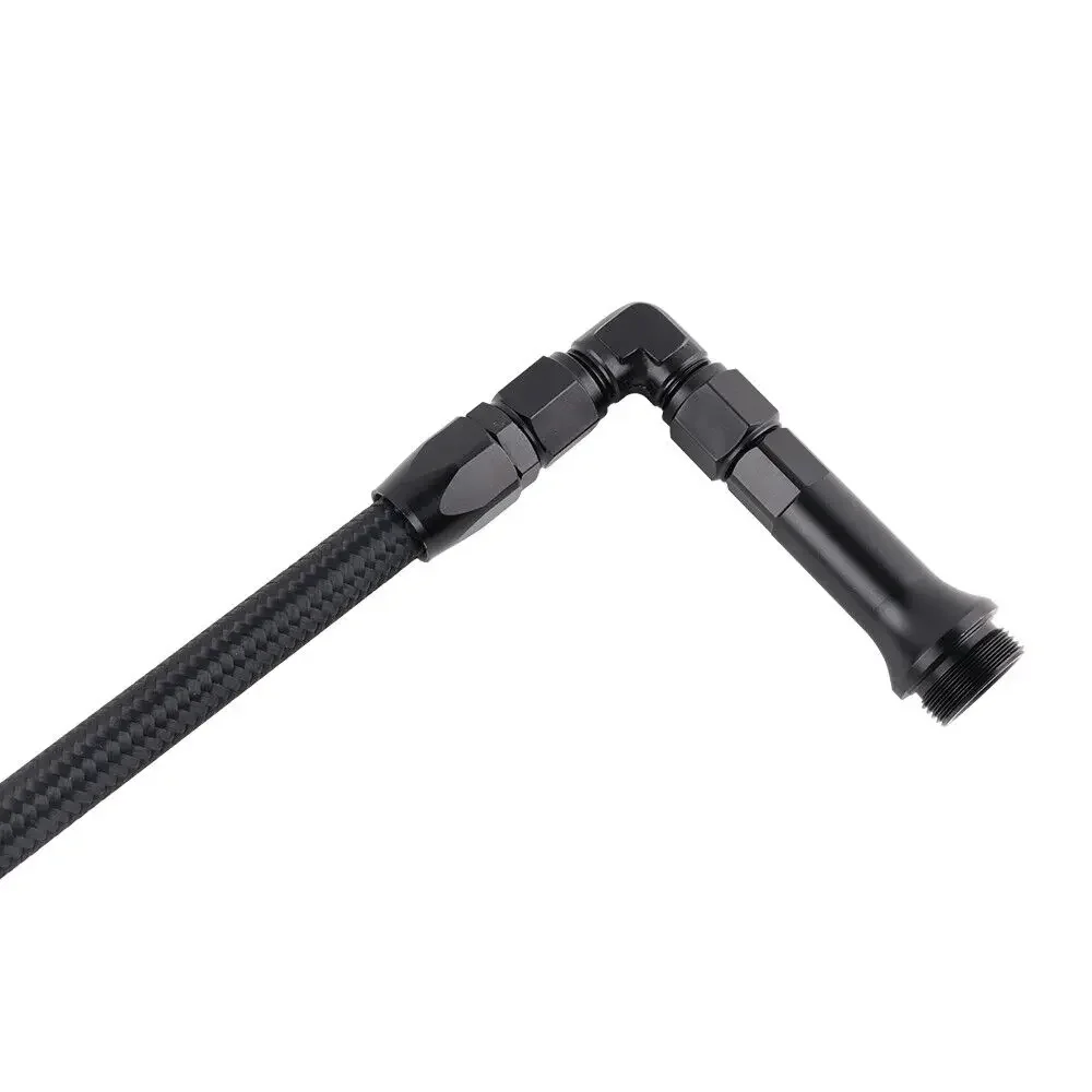 Carburador Holley 4150 doble bomba línea AN6 acero inoxidable trenzada - imagen 4