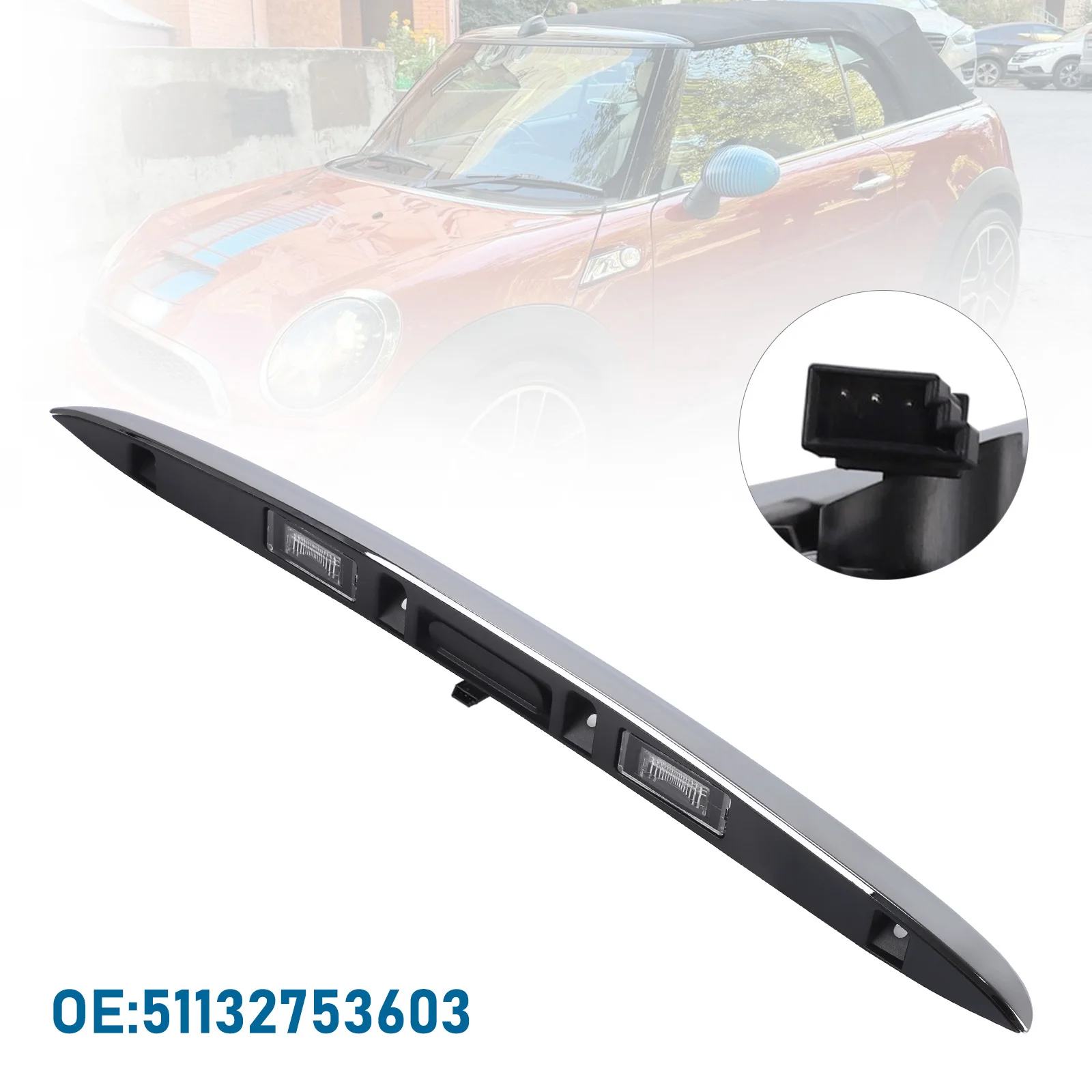 Repuesto de manija para el portón trasero de Mini Cooper