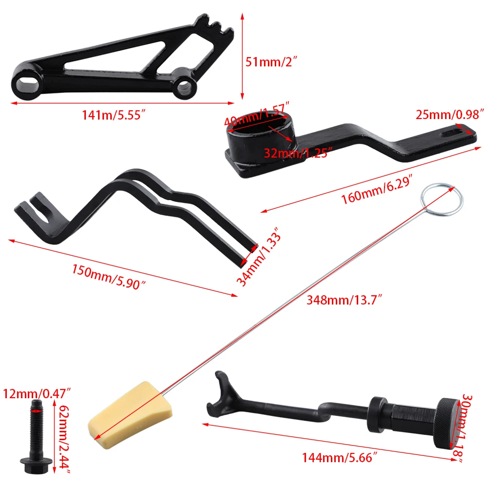 9pcs/set Cam Phaser Crankshaft Position Timing Chain Engine Repair Tool for Ford 4.6L/5.4L 3V - imagen 2