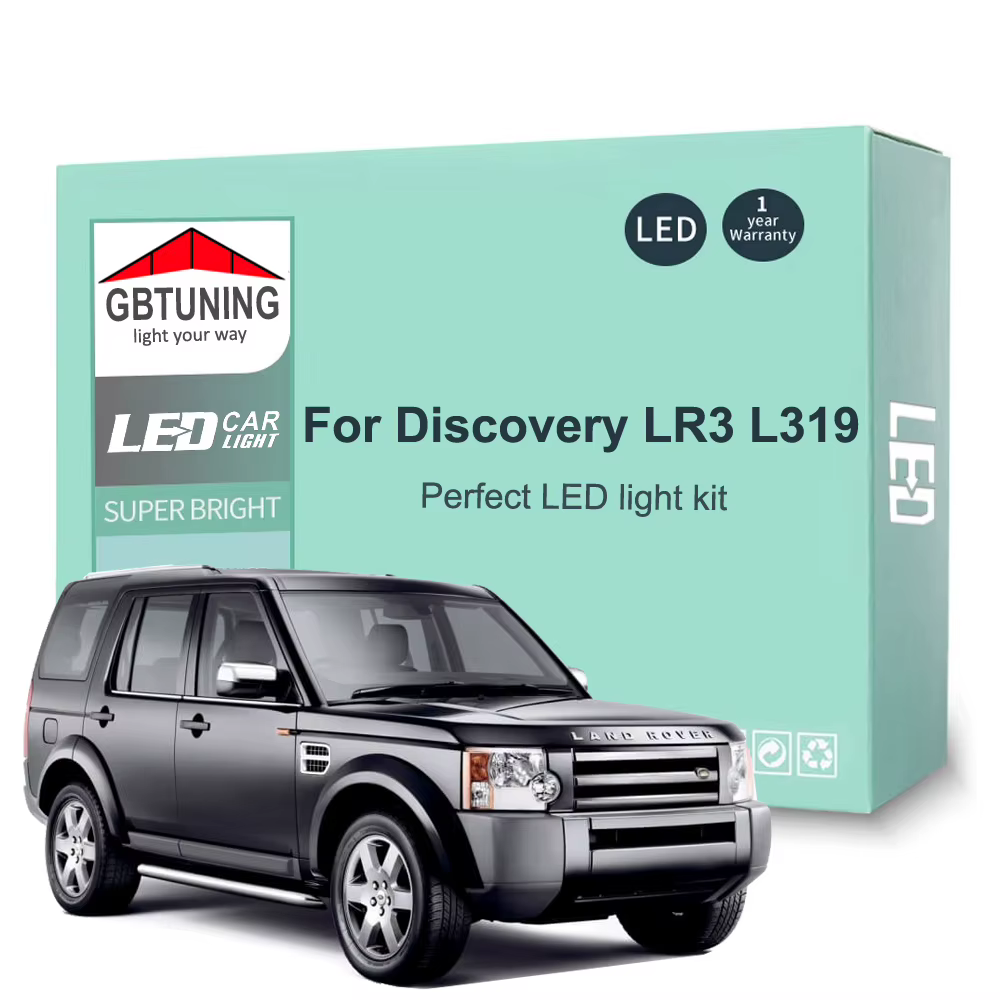 Kit bombillas LED CANBUS interior Land Rover Discovery III 2005-2009