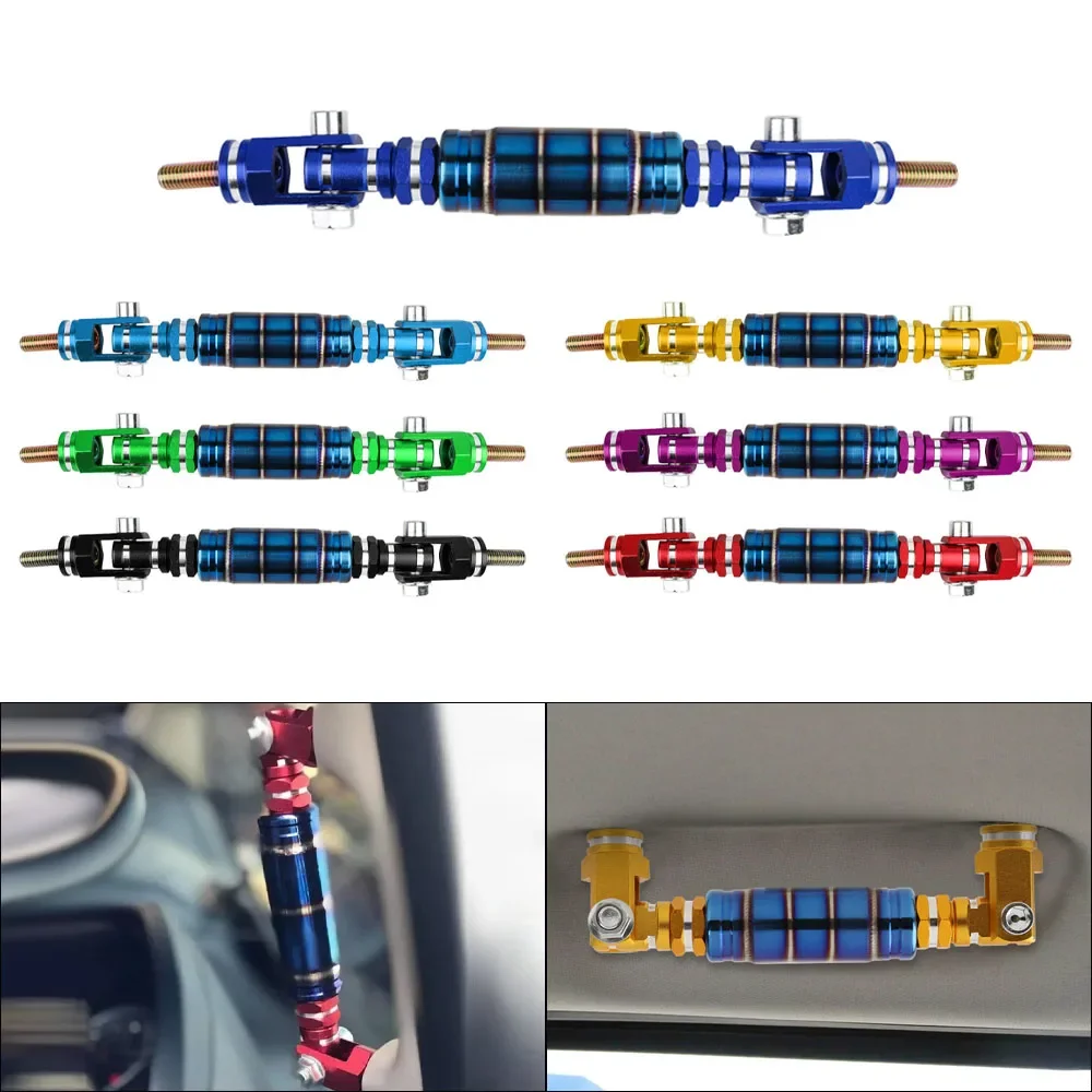 Asidero interior titanio azul universal para coche - imagen 2