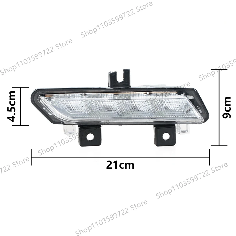 Vista del conjunto de luces LED