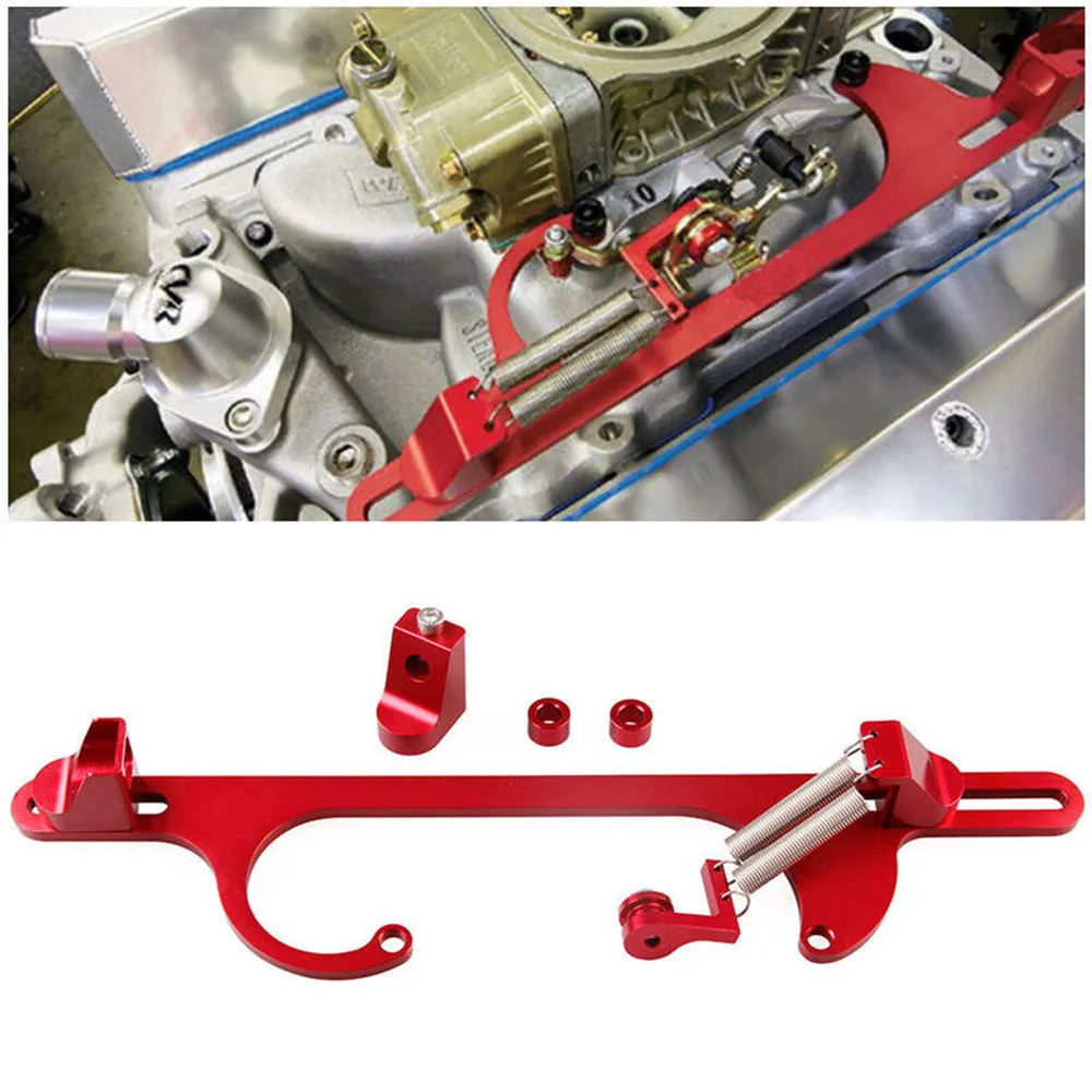 Soporte carburador cable acelerador Billet Holley – 307/327/350 SBC