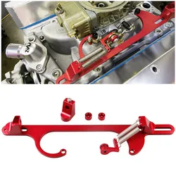 Soporte carburador cable acelerador Billet Holley – 307/327/350 SBC