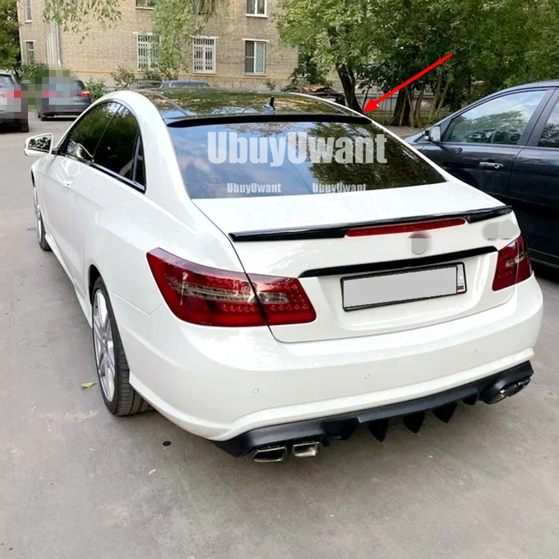 Alerón fibra carbono techo Mercedes Clase E Coupé W207 C207 E350 - imagen 3