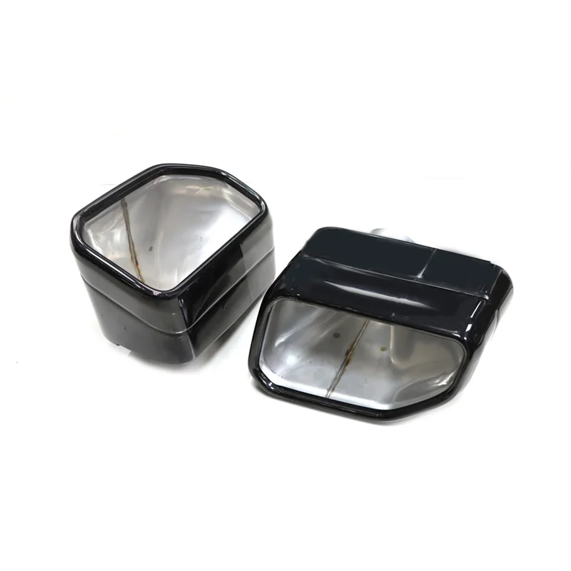 Puntas de escape cuadradas negras inox 304 BMW X3 G01/X4 G02 - imagen 3