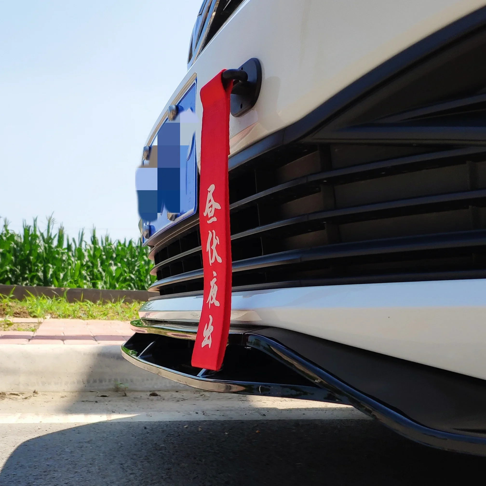 Para Volkswagen BORA 2019 año parachoques delantero de coche kit de carrocería de cola modificación de labio en alerón de parachoques barbilla negro brillante - imagen 2