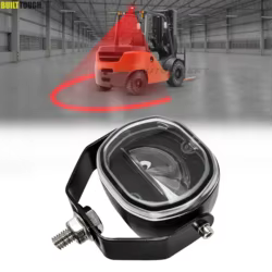 Luz LED roja de advertencia para carretilla elevadora impermeable