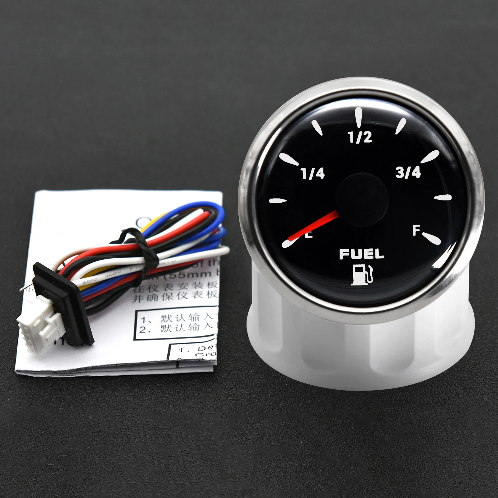 Medidor Combustible 52mm Sensor Tanque 7 Colores Coche Barco - imagen 2