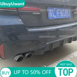 Difusor labio trasero M5 estilo ABS negro brillante para BMW G30 G38