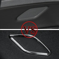 Embellecedor de altavoz trasero de acero inoxidable para VW Golf MK7