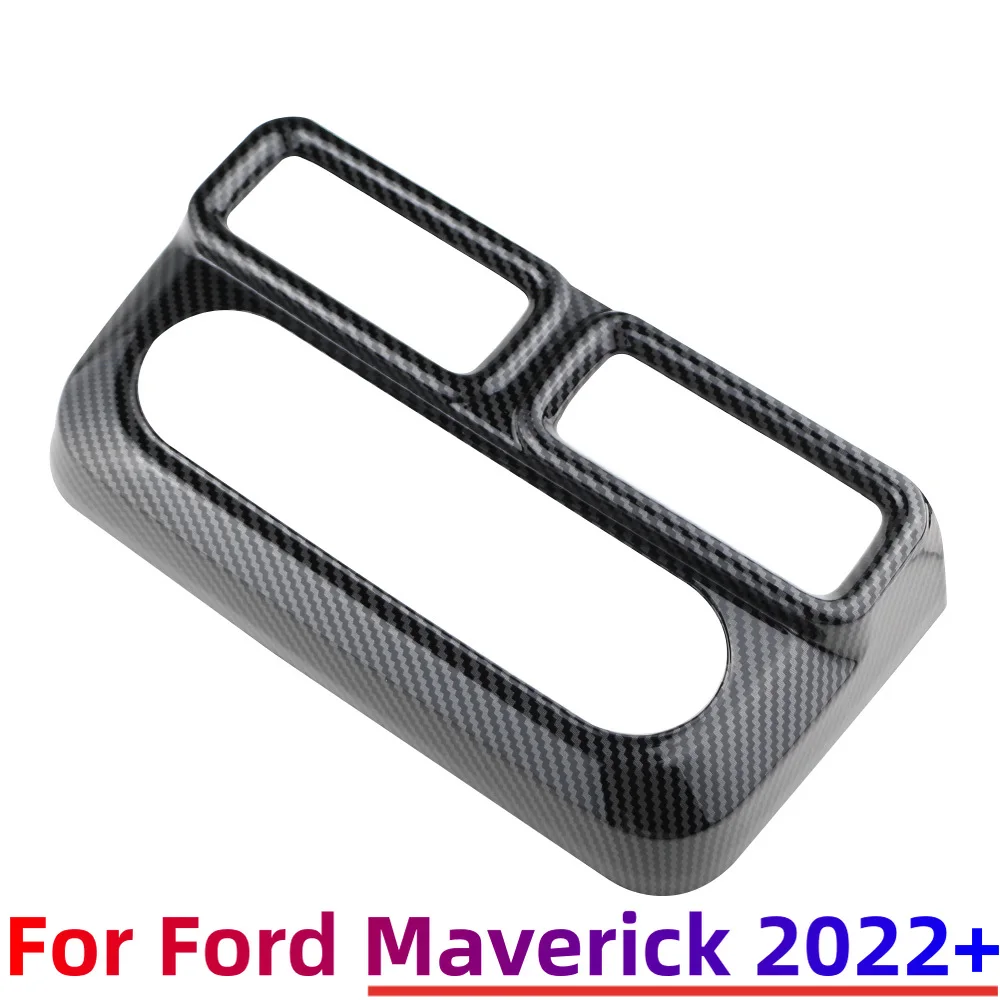 Panel consola central fibra carbono Ford Maverick 2022-2024 - imagen 3