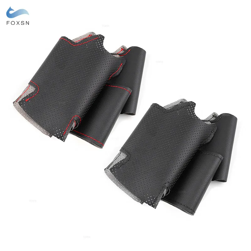 Cubierta de cuero para volante cosida a mano – Toyota Prius XW30 y Prius C - imagen 2
