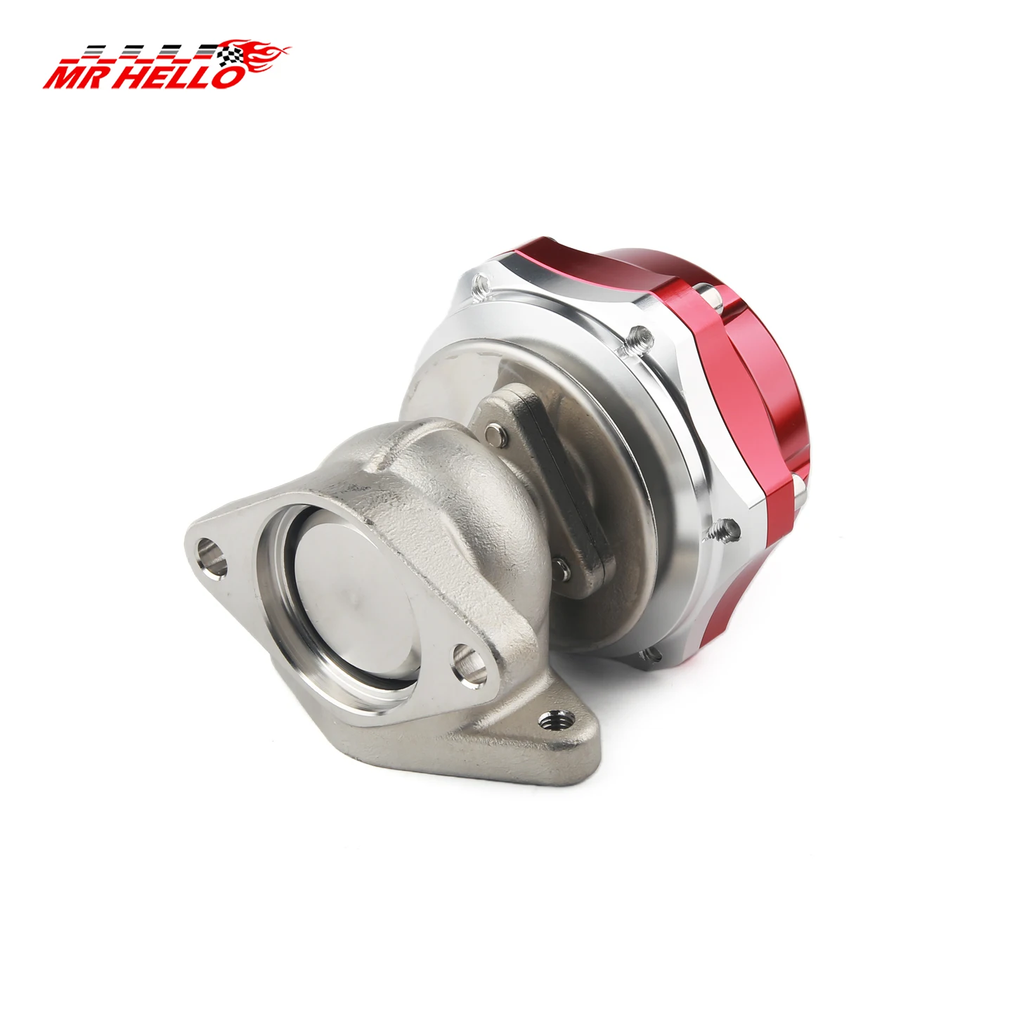 Wastegate externa vista desde otro ángulo