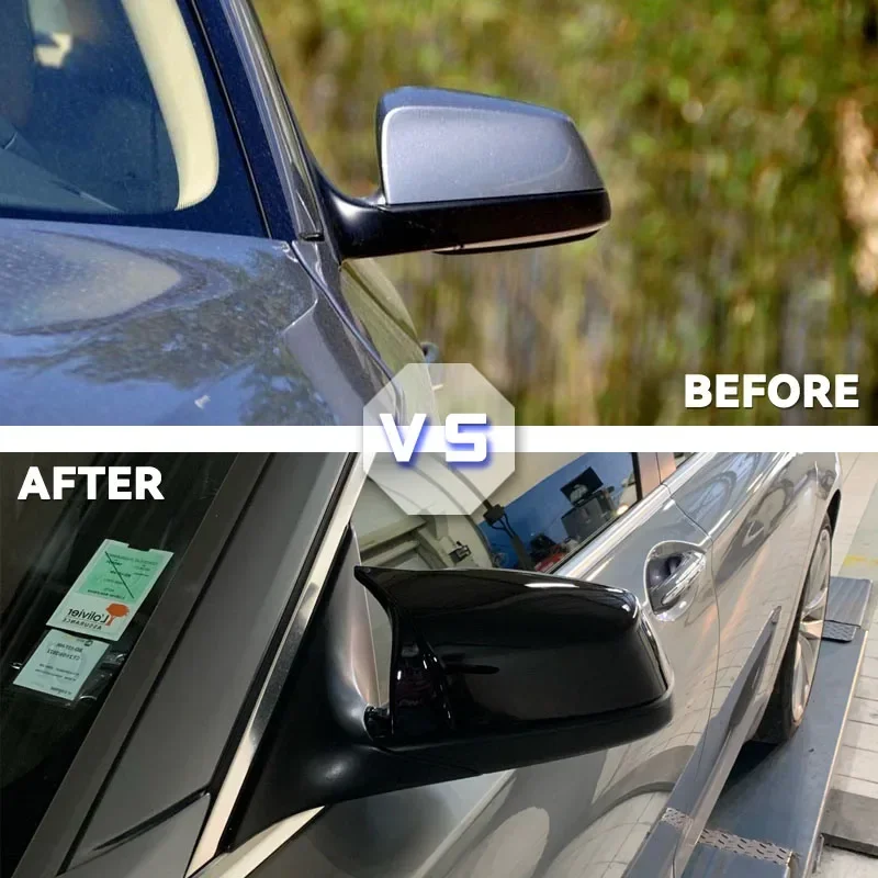 Tapas Retrovisor Fibra Carbono BMW Serie 5 E60/F10 y Serie 7 F01 - imagen 2