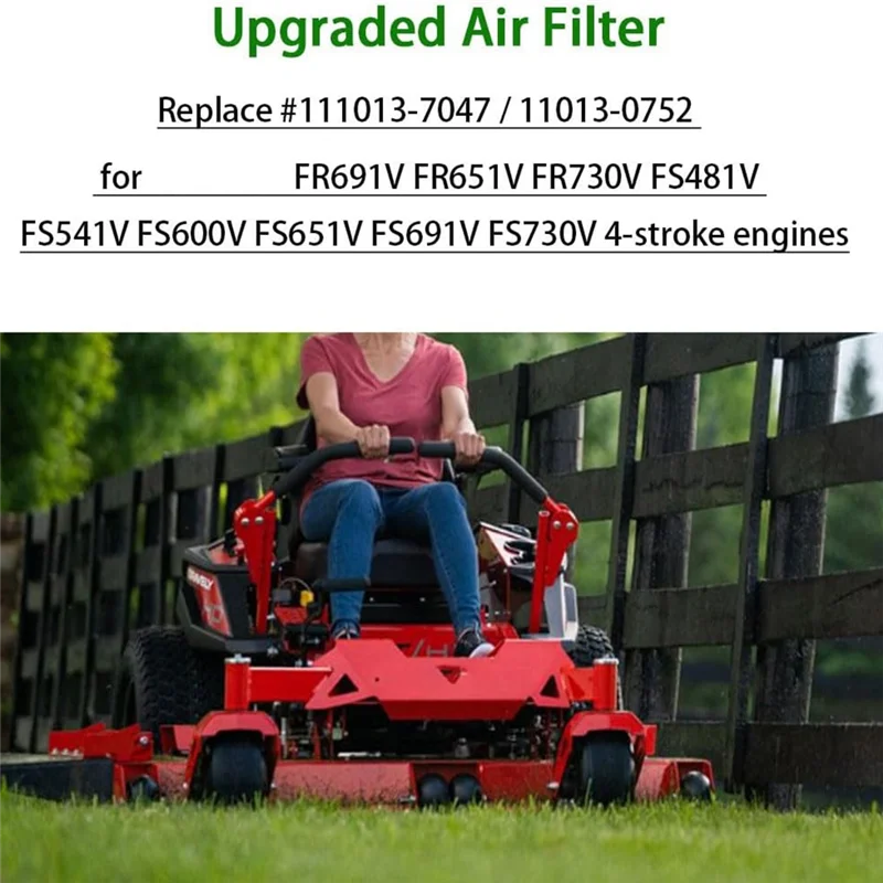 Kit filtros aire y aceite Kawasaki – FR730V FR691V FS481V FS541V FR651V - imagen 2
