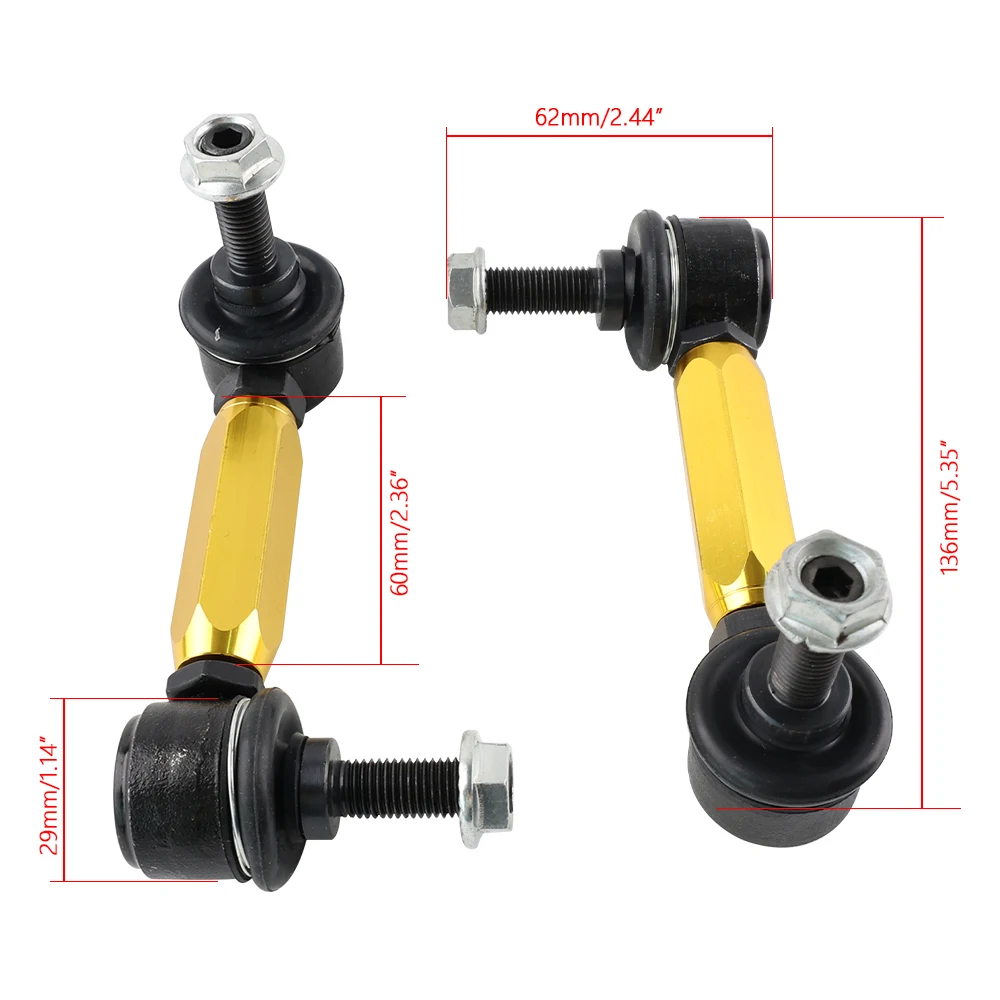 Kit de extremos de bola ajustables para barra trasera - Nissan 350Z - imagen 3