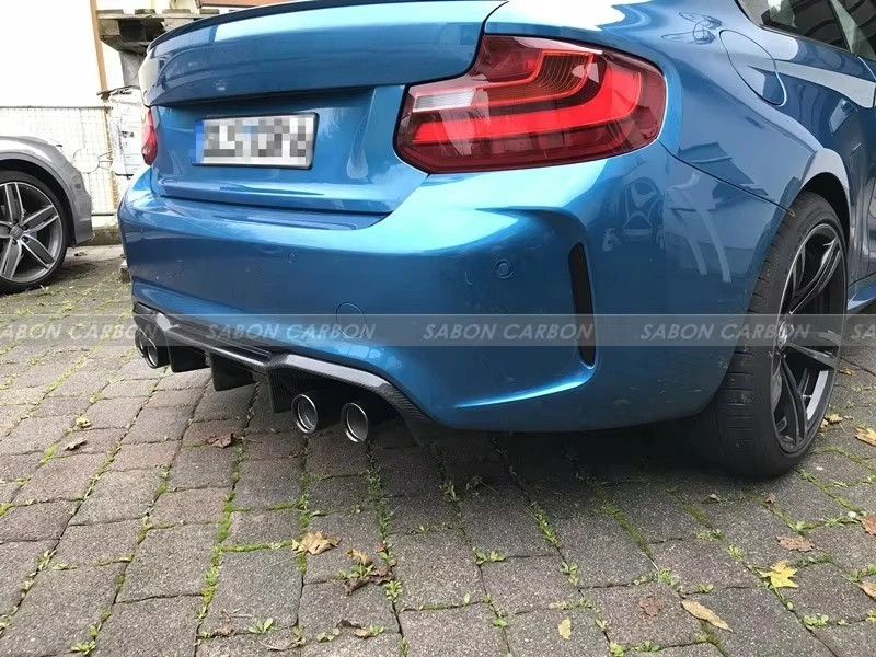 Difusor trasero carbono MTC para BMW M2 F87 Competition - imagen 3