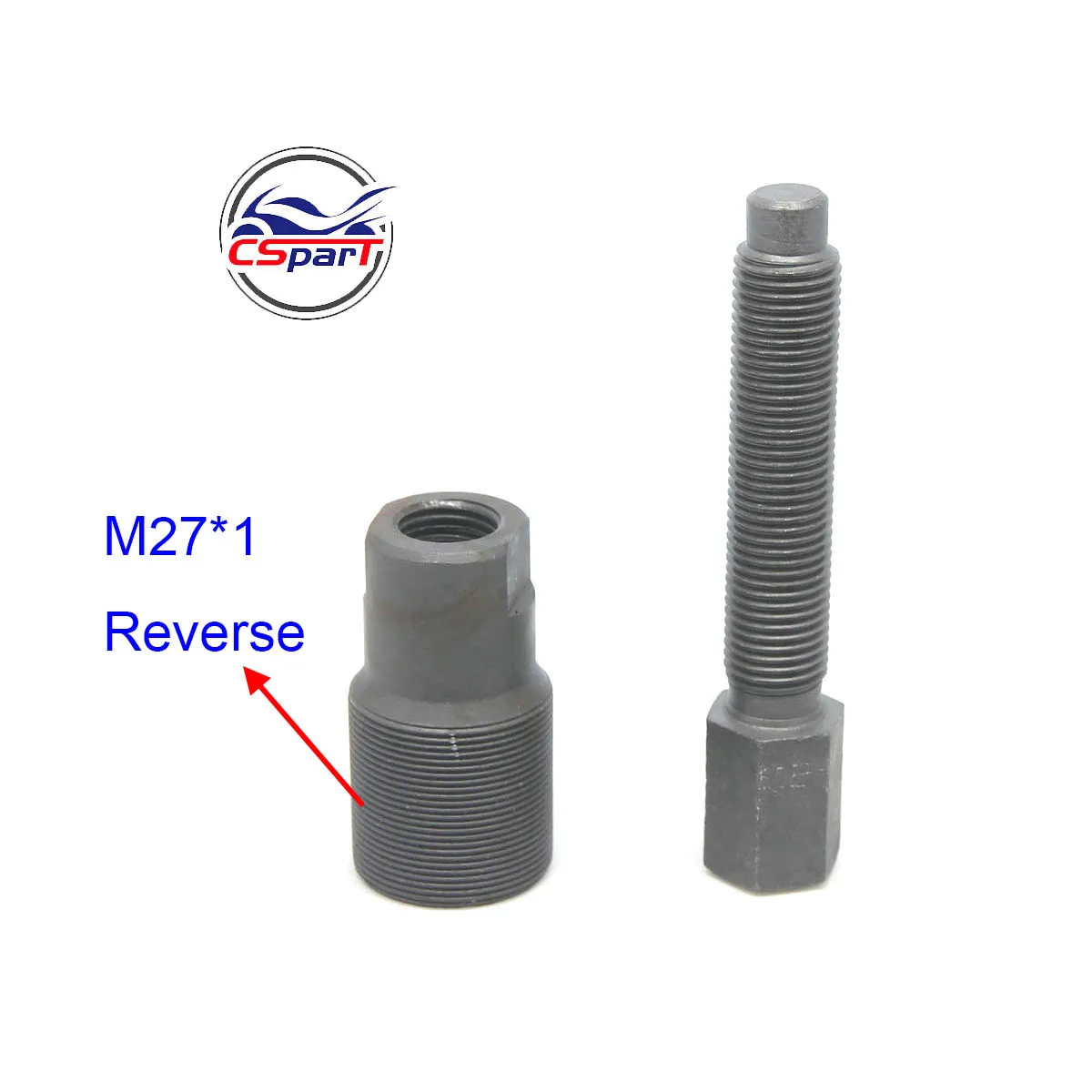 Extractor rotor volante motor GY6 125cc 150cc M27x1 - imagen 2