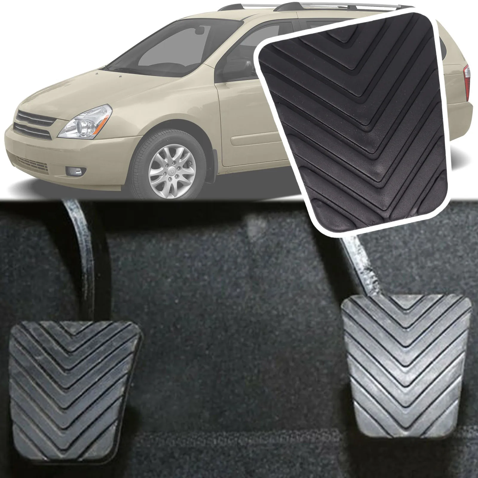 Goma de pedal freno y embrague Kia Carnival VQ/YP 2010-2016