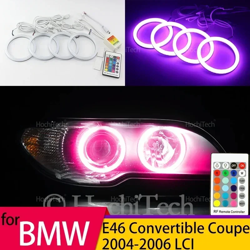 Luces diurnas LED BMW E46 LCI con mando RF