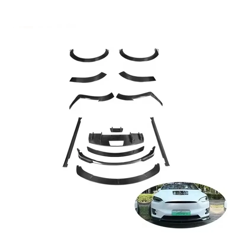Kit carrocería ancho Tesla Model X fibra de carbono